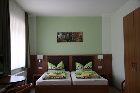 Parkzimmer des Hotel Parkschänke Zabeltitz