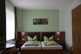 Parkzimmer des Hotel Parkschänke Zabeltitz