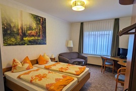 Jägerzimmer des Hotel Parkschänke Zabeltitz
